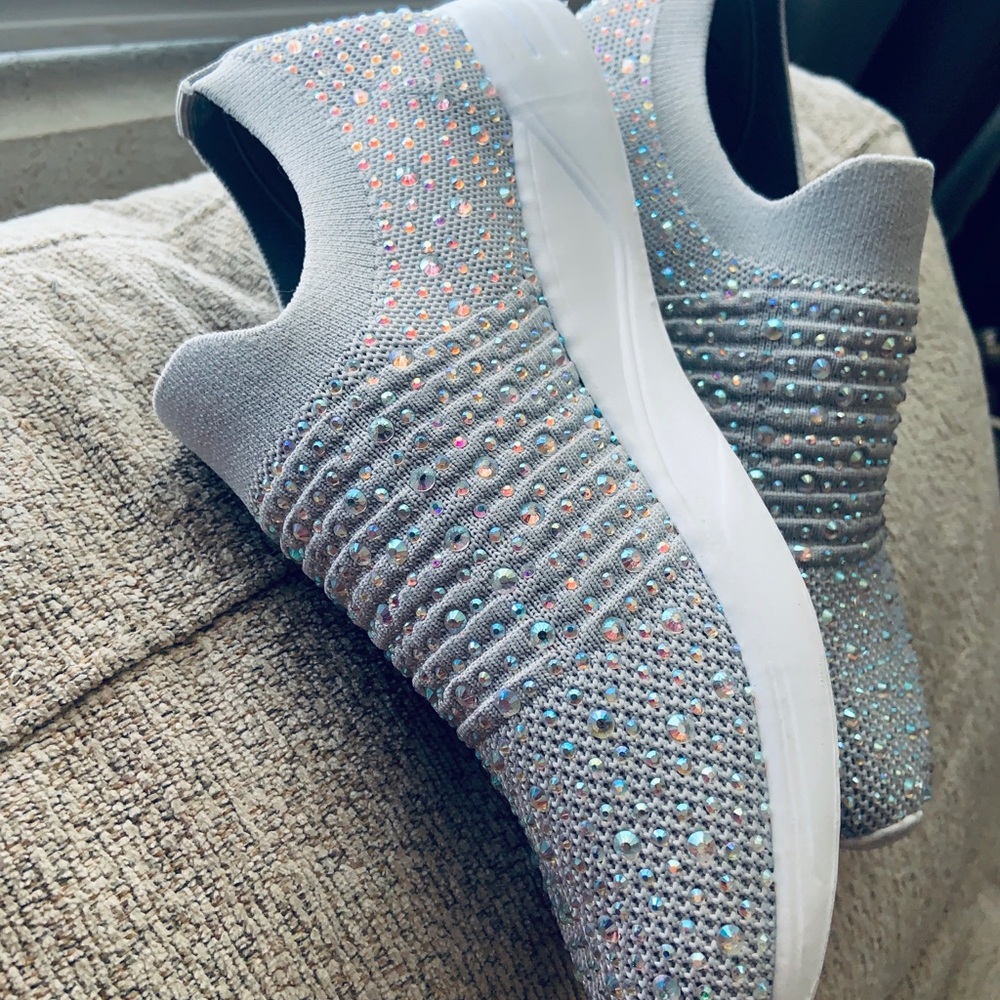 Woman’s slip on tennis shoes